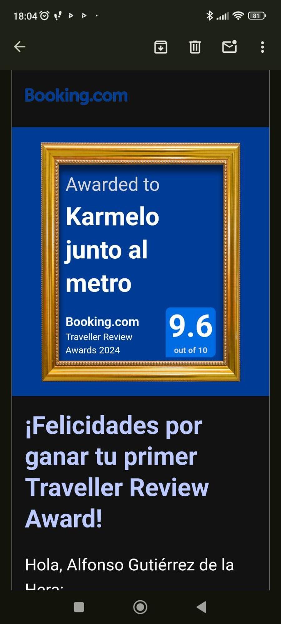 Karmelo Junto Al Metro Lejlighed Bilbao Eksteriør billede